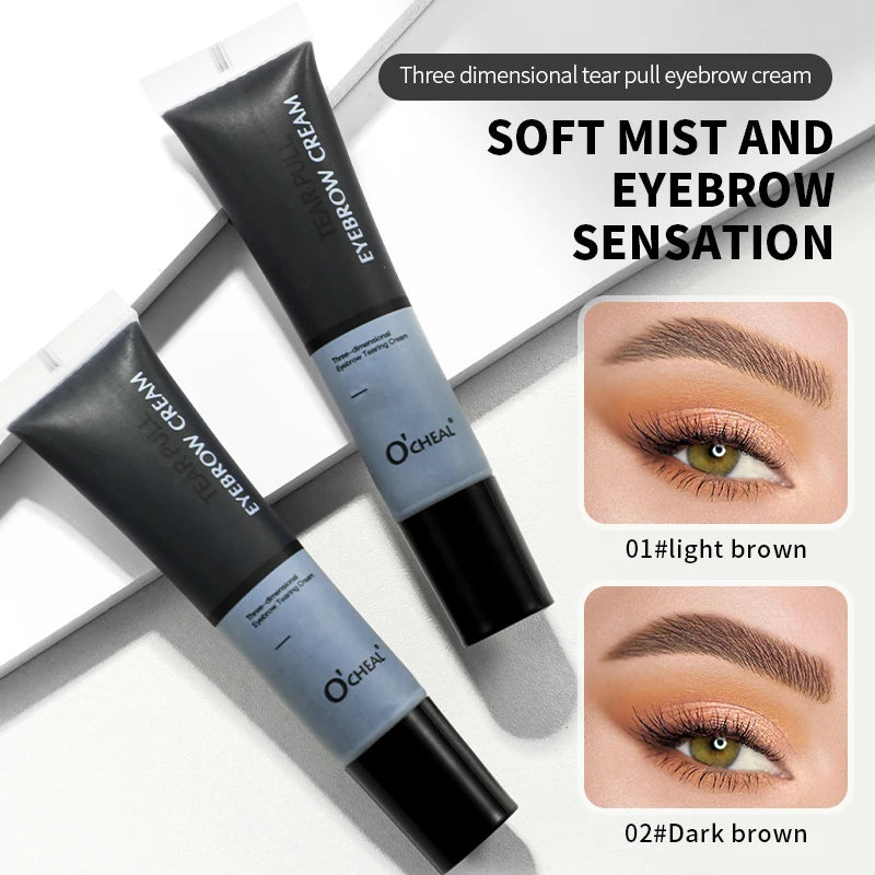 O'CHEAL 3D Tear Off Eyebrow Cream Waterproof Tint Gel - 2