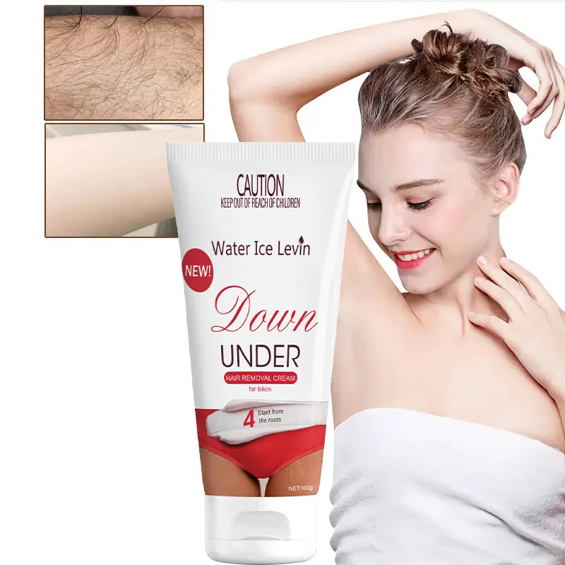 Water Ice Levin Gentle Hair Removal Cream for Sensitive Skin 100g - 1