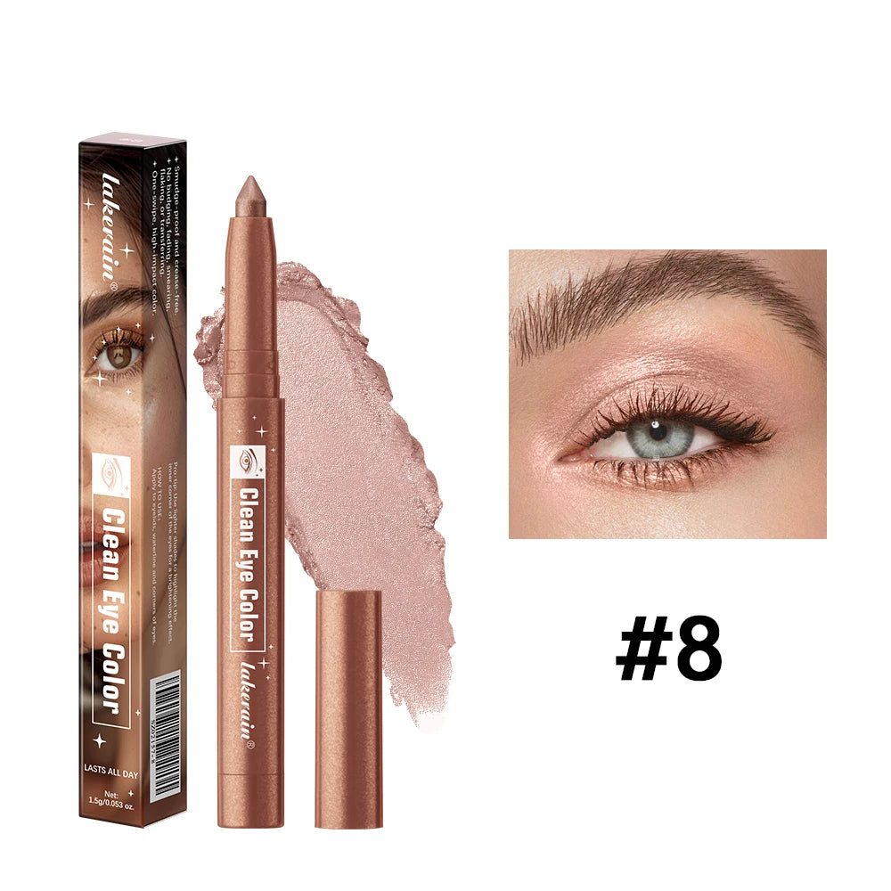 Creamy Eyeshadow Stick for Long-Lasting Shimmer Eye Makeup - 23