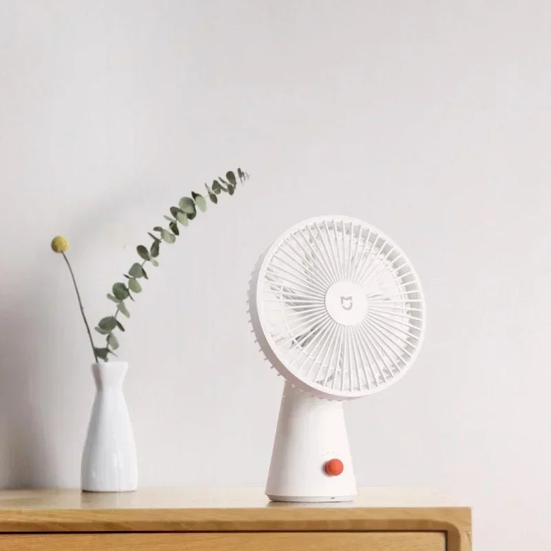 Mijia Portable Desk Fan Rechargeable USB Handheld Cooling Mini Fan - 5