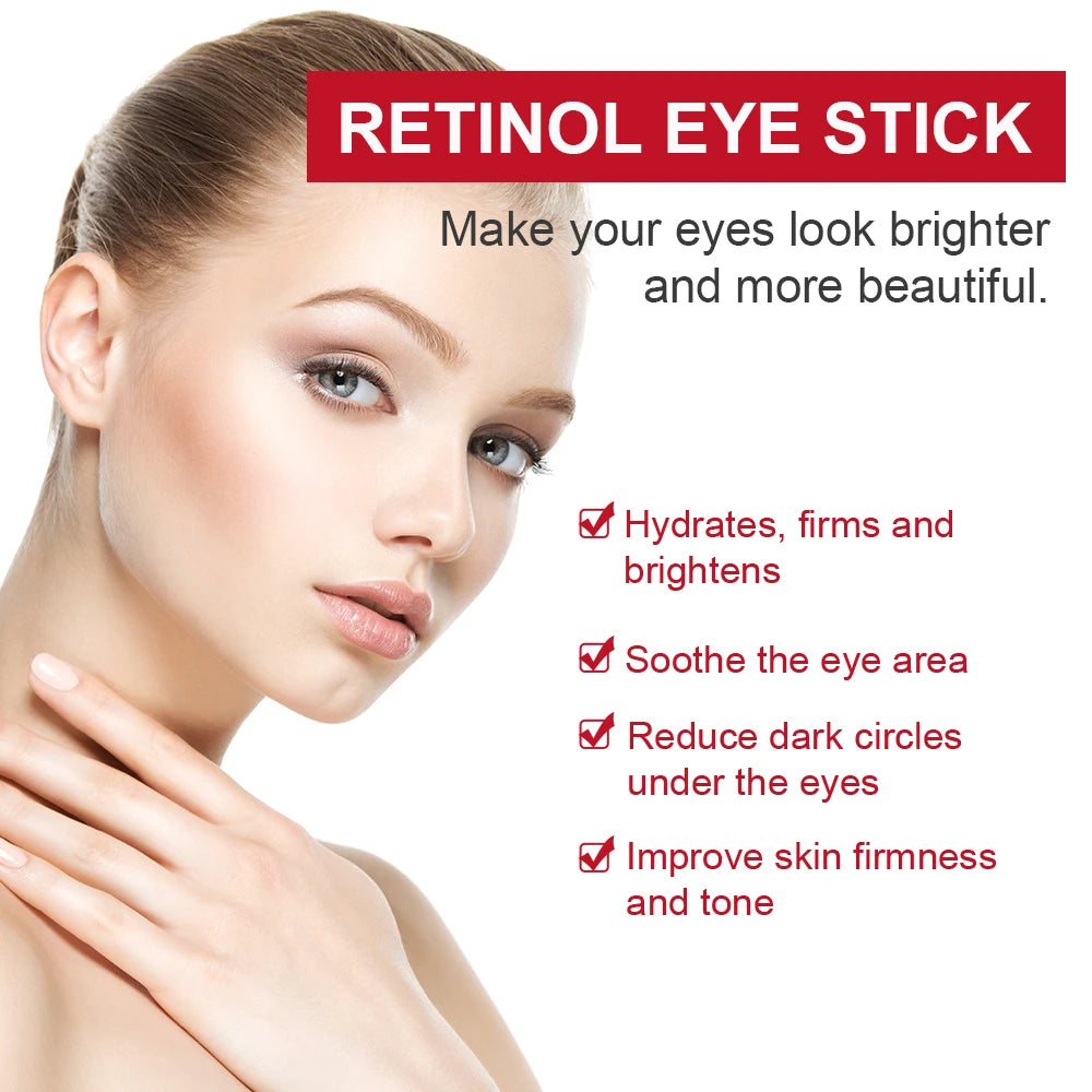 Retinol Anti-Aging Eye Stick for Dark Circles and Puffiness - 4
