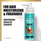 Argan Oil Moisturizing Shampoo for All Hair Types 150g