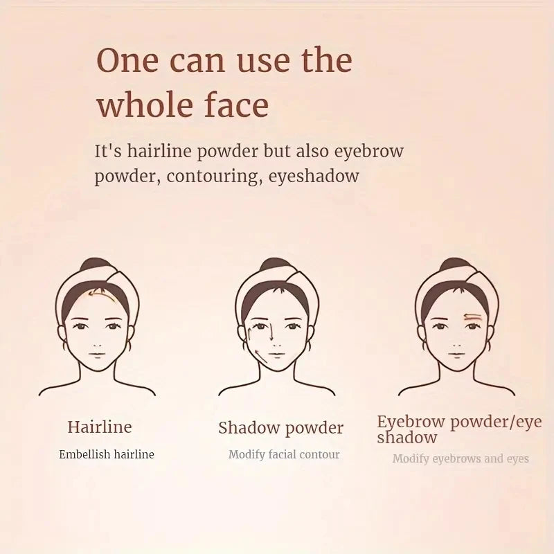 Heyxi Hairline Powder Waterproof Root Concealer and Hair Filler