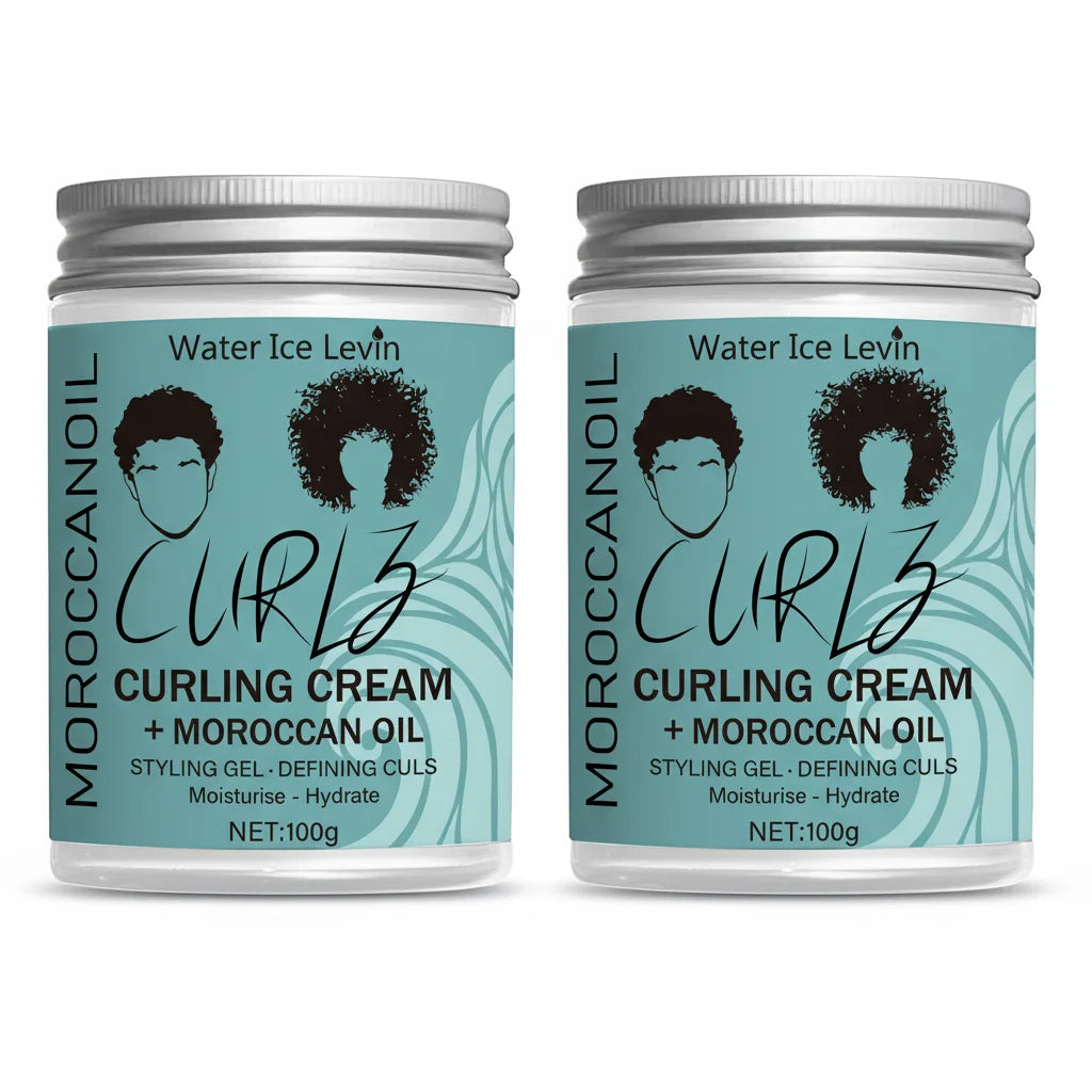Coconut Oil Curling Cream Hydrating Curl Definition and Frizz Control - 8
