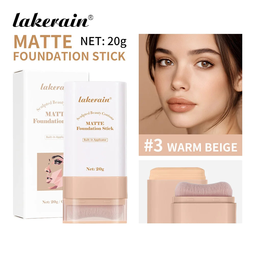 Serum Boosted Skin Tint Foundation Stick for Radiant Glow