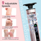 Electric Foot Callus Remover with 9 Speed Settings