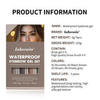 Long-Lasting Waterproof Eyebrow Tint Gel Set