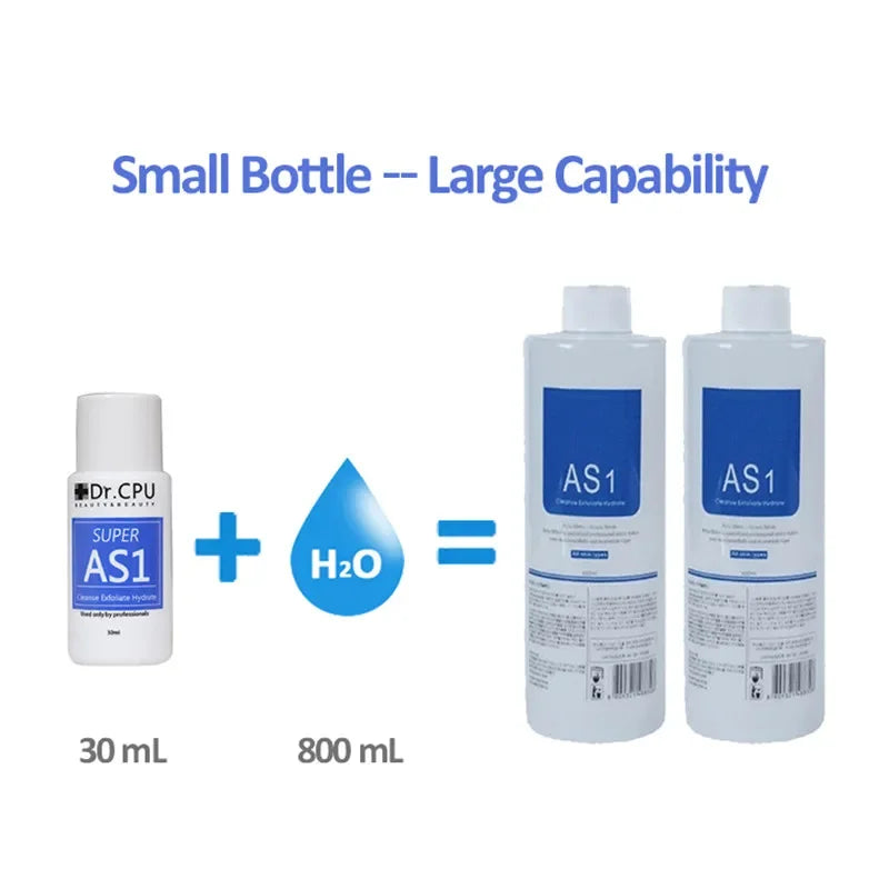 Aqua Peeling Solution Set AS1 SA2 AO3 for Hydra Dermabrasion Facial - 20