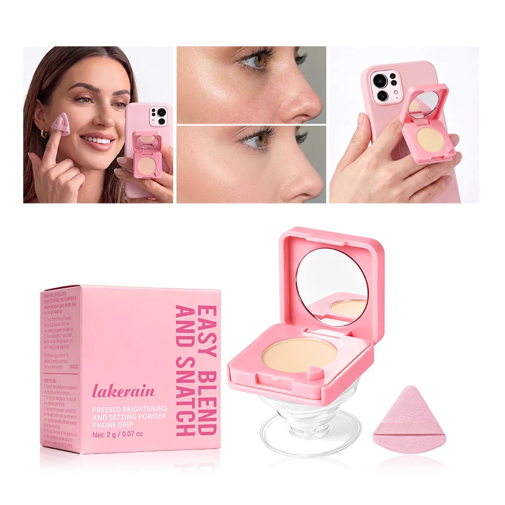 Matte Foundation Stick and Setting Powder Makeup Set