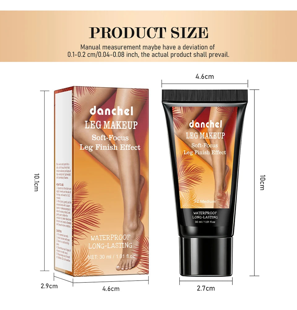 Waterproof Leg Foundation and Body Concealer