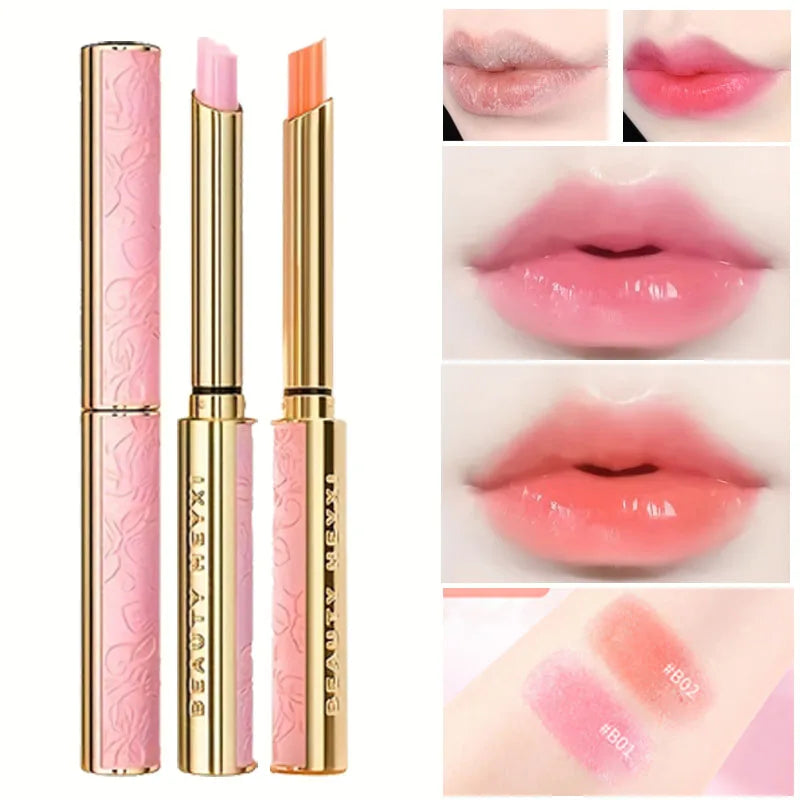 Hydrating Tinted Lip Balm Moisturizing Gloss for Natural Lips - 1