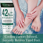 Yuitikue 42% Urea Cream with Salicylic Acid for Dry Skin and Cracked Heels