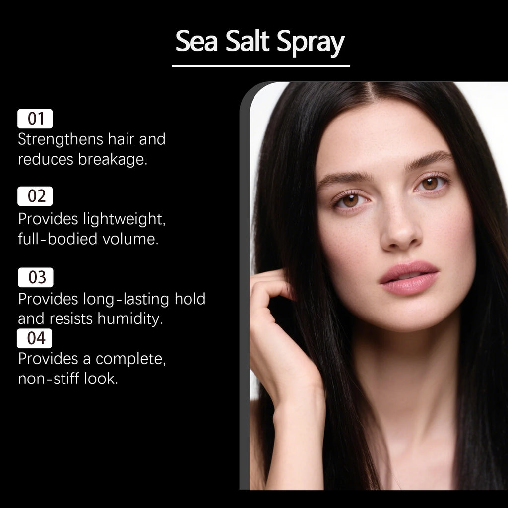 Sea Salt Texturizing Spray for Voluminous Beach Waves