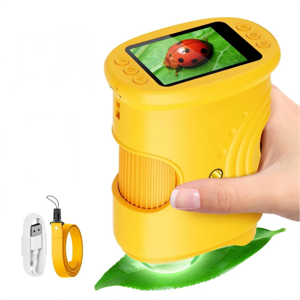 Portable Handheld Digital Microscope for Kids