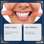 Custom Moldable Cosmetic Denture Set for Temporary Smile