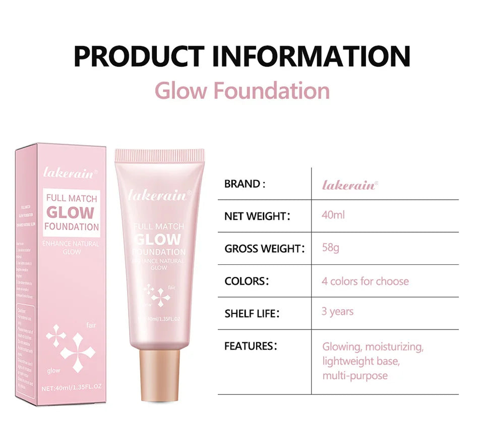 Liquid Glow Illuminating Foundation and Highlighter