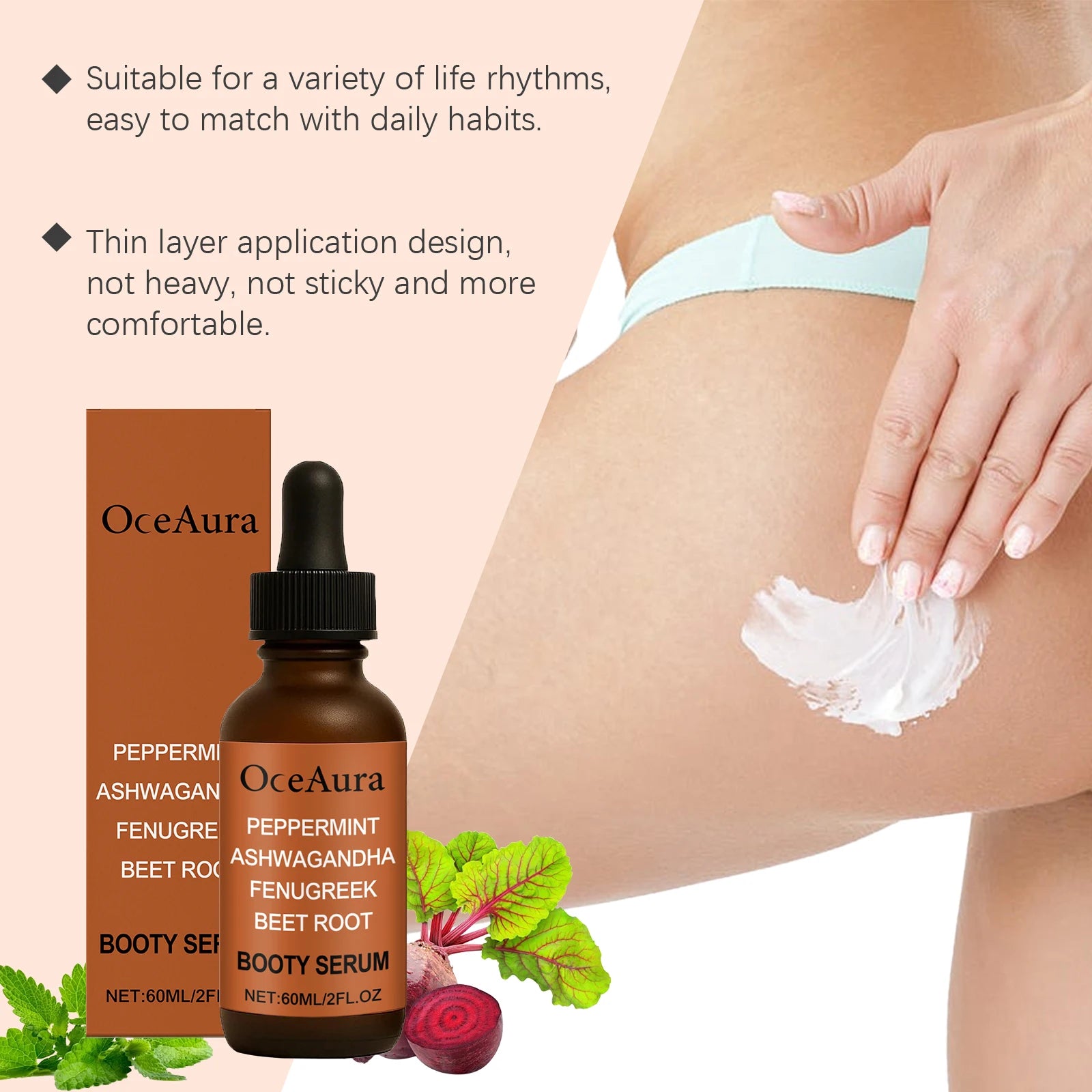 Butt Lifting and Firming Massage Serum for Fuller Curves - 6
