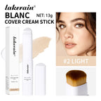 Color-Changing Foundation Stick with Built-in Blending Brush