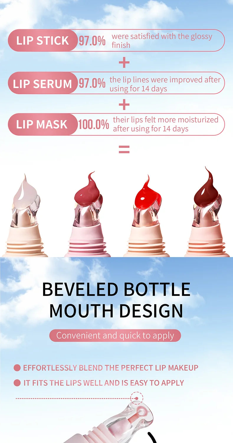 OCheal Crystal Gloss Moisturizing Lip Balm Hydrating Tinted Lip Care - 14