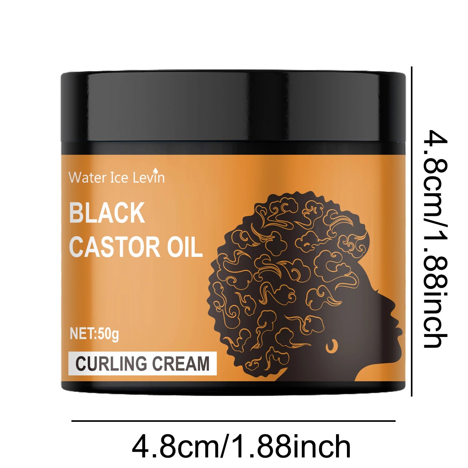 Black Castor Oil Curl Styling Cream 50g - 4