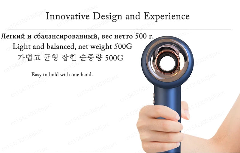 Professional Ionic Hair Dryer with Styling Attachments Quick Dry - 21