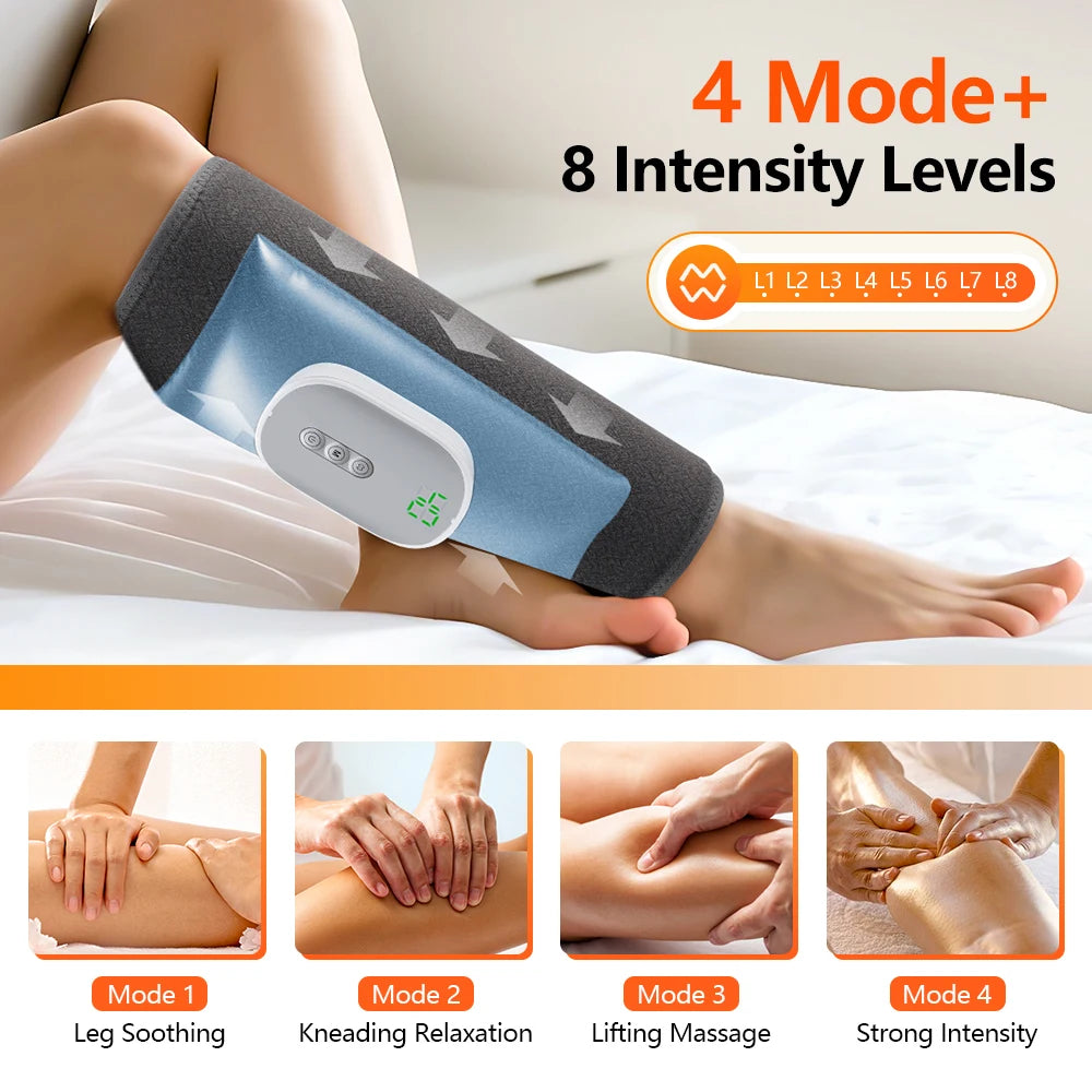 Wireless Air Compression Calf Massager for Leg Pain Relief - 3