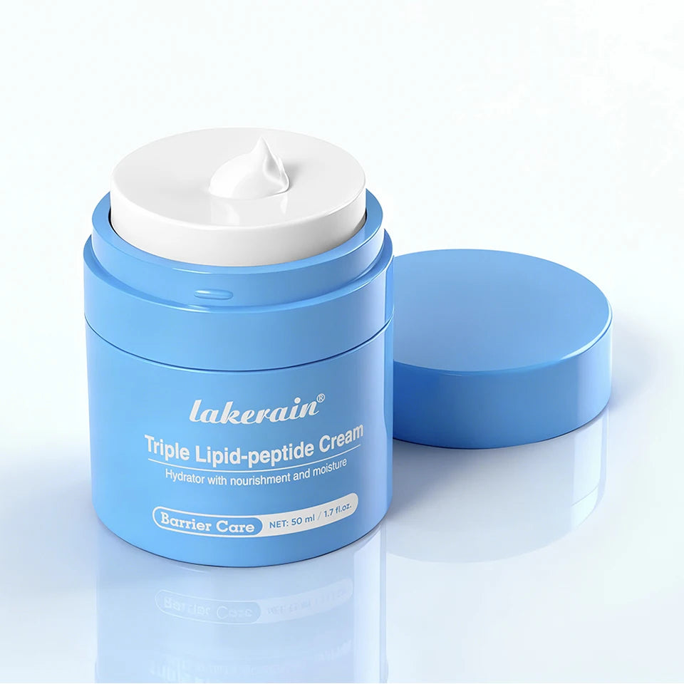 Triple Lipid Peptide Moisturizing Face Cream for Dry Sensitive Skin