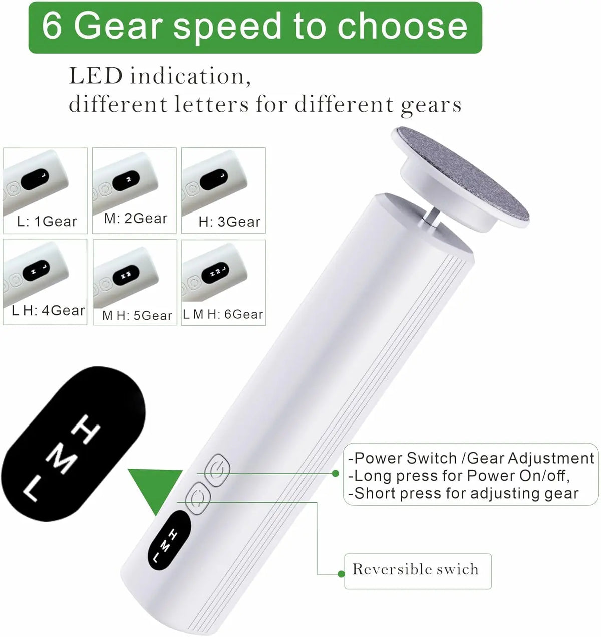 Electric Foot Callus Remover for Smooth Feet