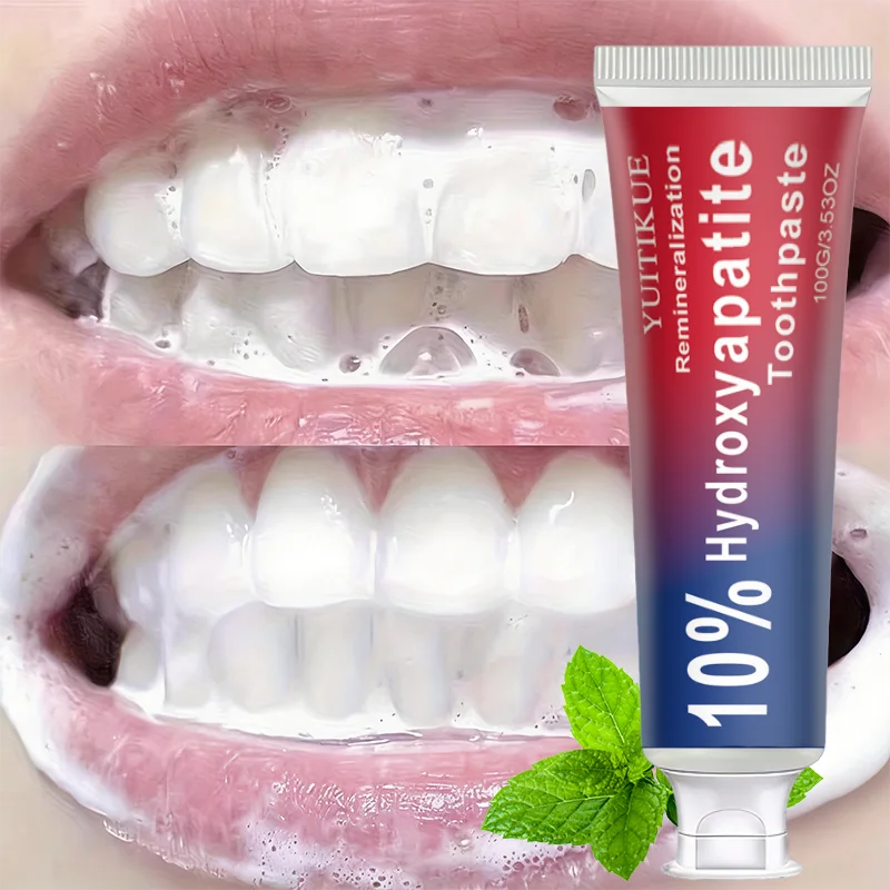 YUITIKUE 10% Hydroxyapatite Toothpaste Teeth Whitening & Enamel Repair - 1