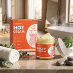 Anti-Cellulite Hot Massage Cream for Body Slimming and Shaping