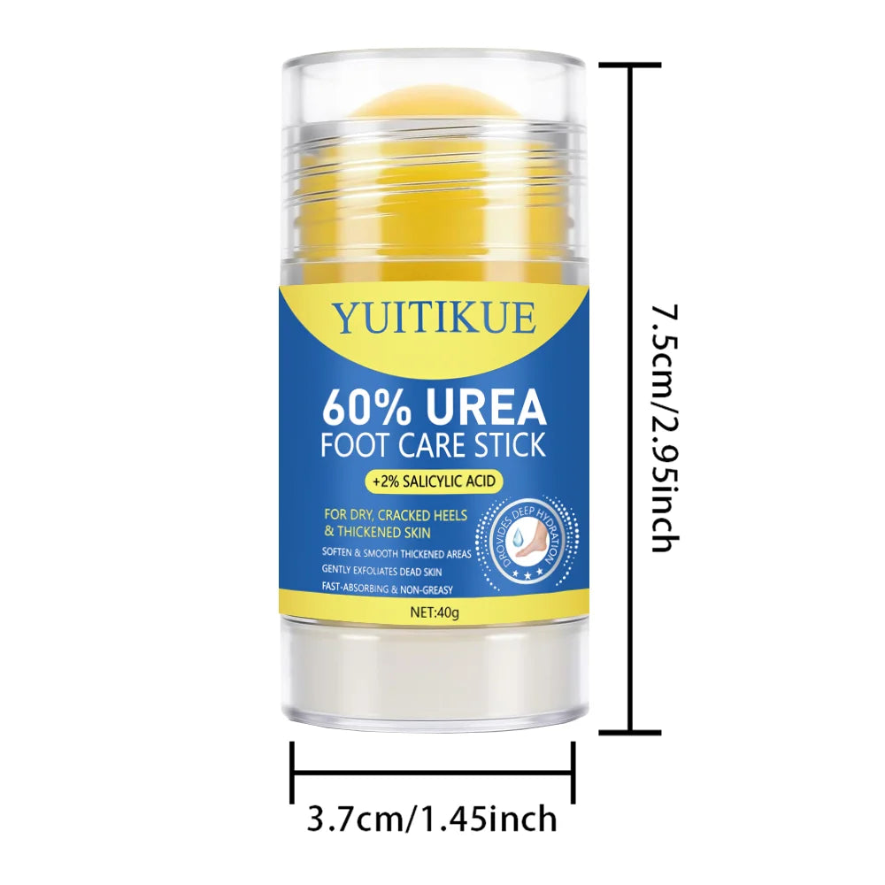 YUITIKUE 60% Urea Foot Care Stick Salicylic Acid Cracked Heel Repair - 8