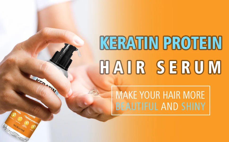 Goiple 4 in 1 Keratin Hair Serum Moisturizing Frizz Control Treatment