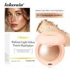 Silky Baked Highlighter Powder for Radiant Glass Skin Glow