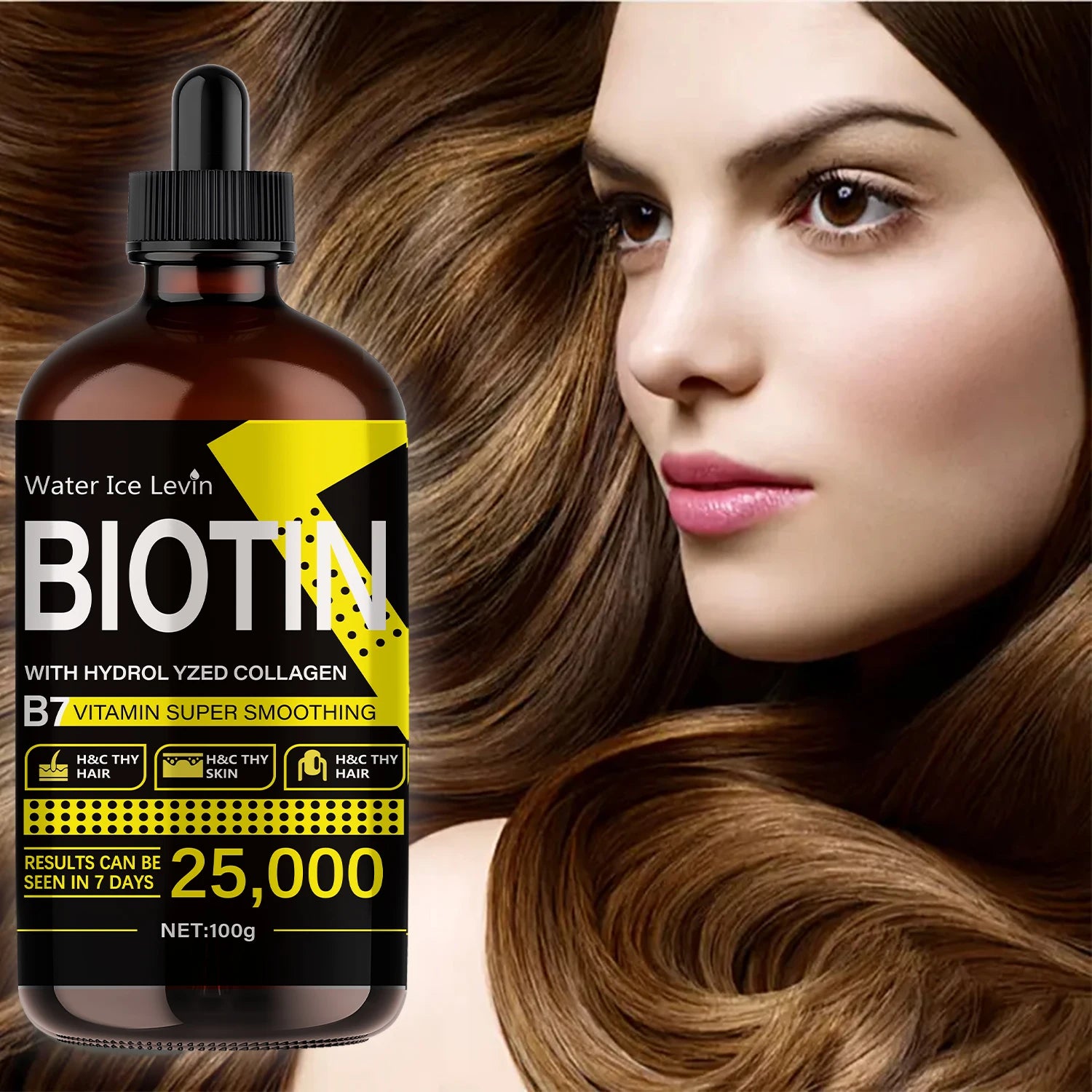 Biotin and Hydrolyzed Collagen Hair Conditioner Liquid Oil 100g