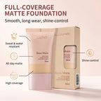 Long-Lasting Matte Liquid Foundation for Flawless Natural Coverage