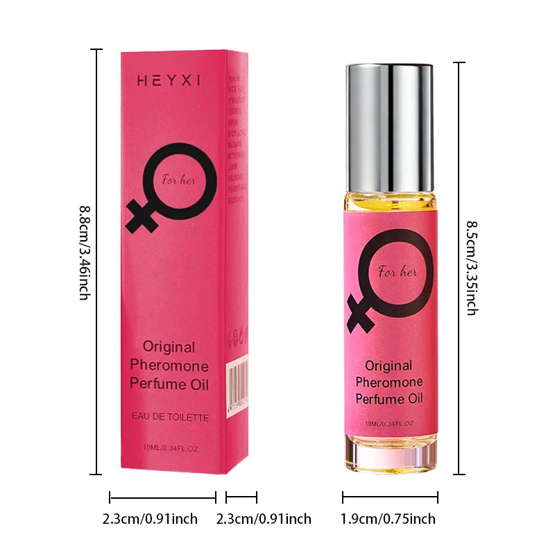 Heyxi Pheromone Perfume Oil Roll On Fragrance for Women - 3