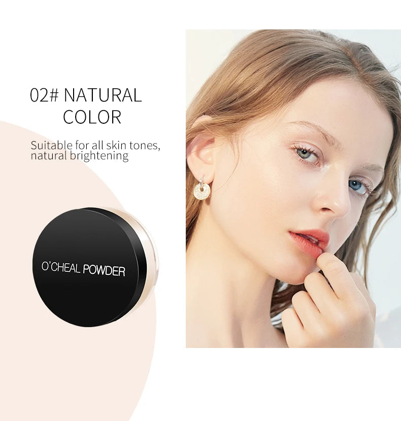 OCHEAL Lightweight Loose Setting Powder Waterproof Long Lasting Makeup - 16