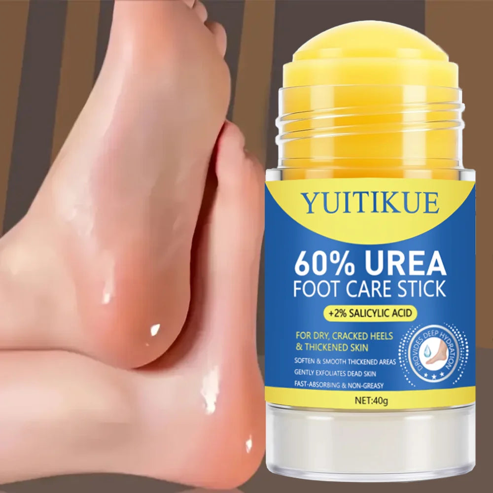 YUITIKUE 60% Urea Foot Care Stick Salicylic Acid Cracked Heel Repair