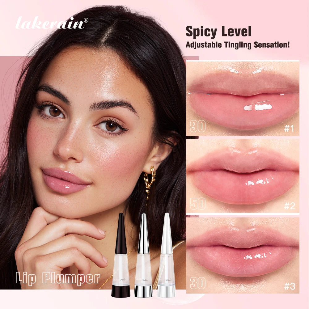 Instant Volumizing Lip Plumper Gloss for Fuller Lips