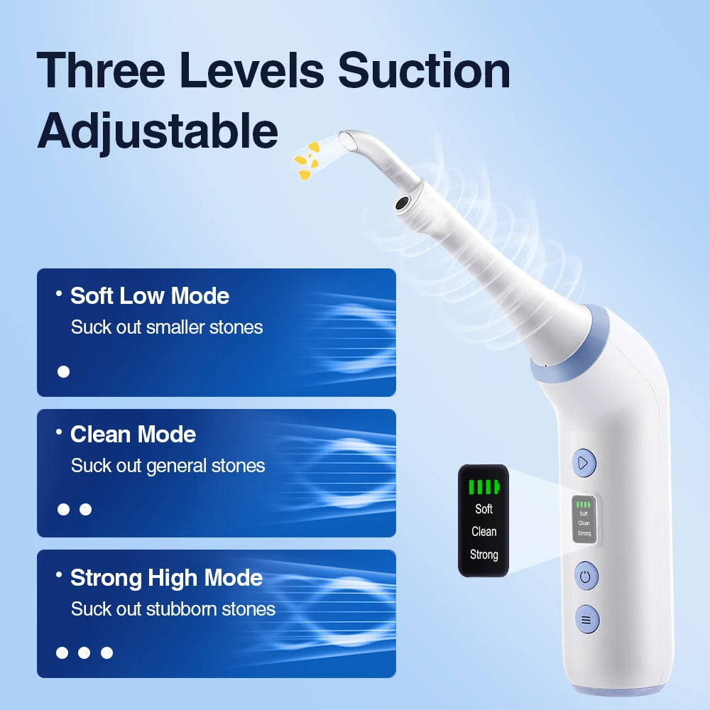 HD Visual Tonsil Stone Remover Vacuum Kit - 9