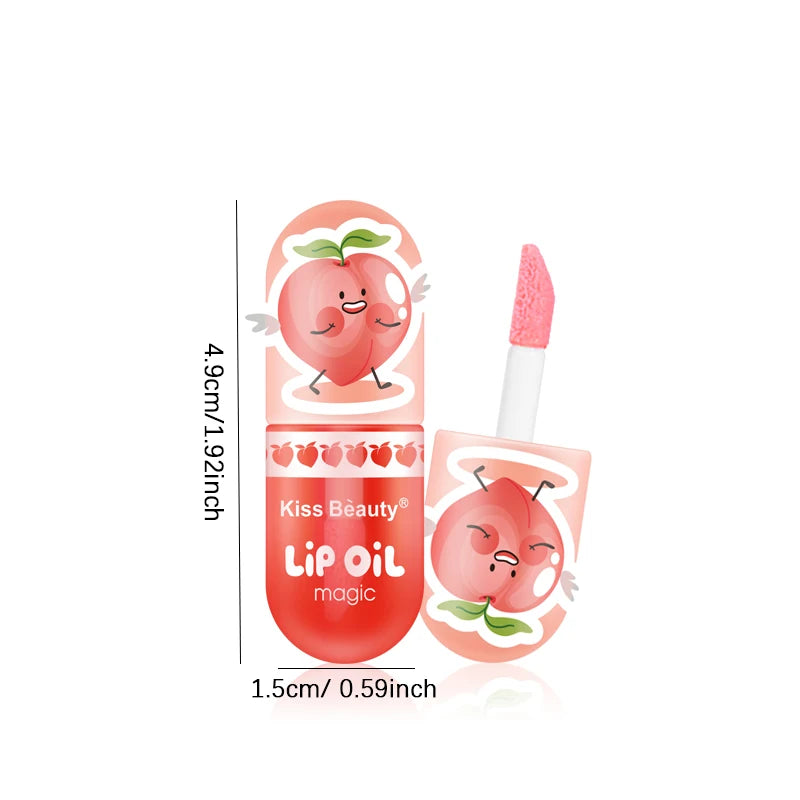 Kiss Beauty Magic Lip Oil Moisturizing Gloss 2 Pack - 4