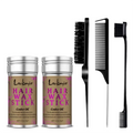 Lockmio Hair Wax Stick and Styling Brush Set for Frizz Control