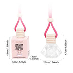 HEYXI Hanging Car Air Freshener Liquid Perfume Diffuser