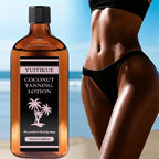 YUITIKUE Coconut Tanning Lotion Natural Sunless Bronzer for Glowing Skin