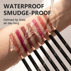 Professional 12-Piece Waterproof Lip Liner Pencil Set