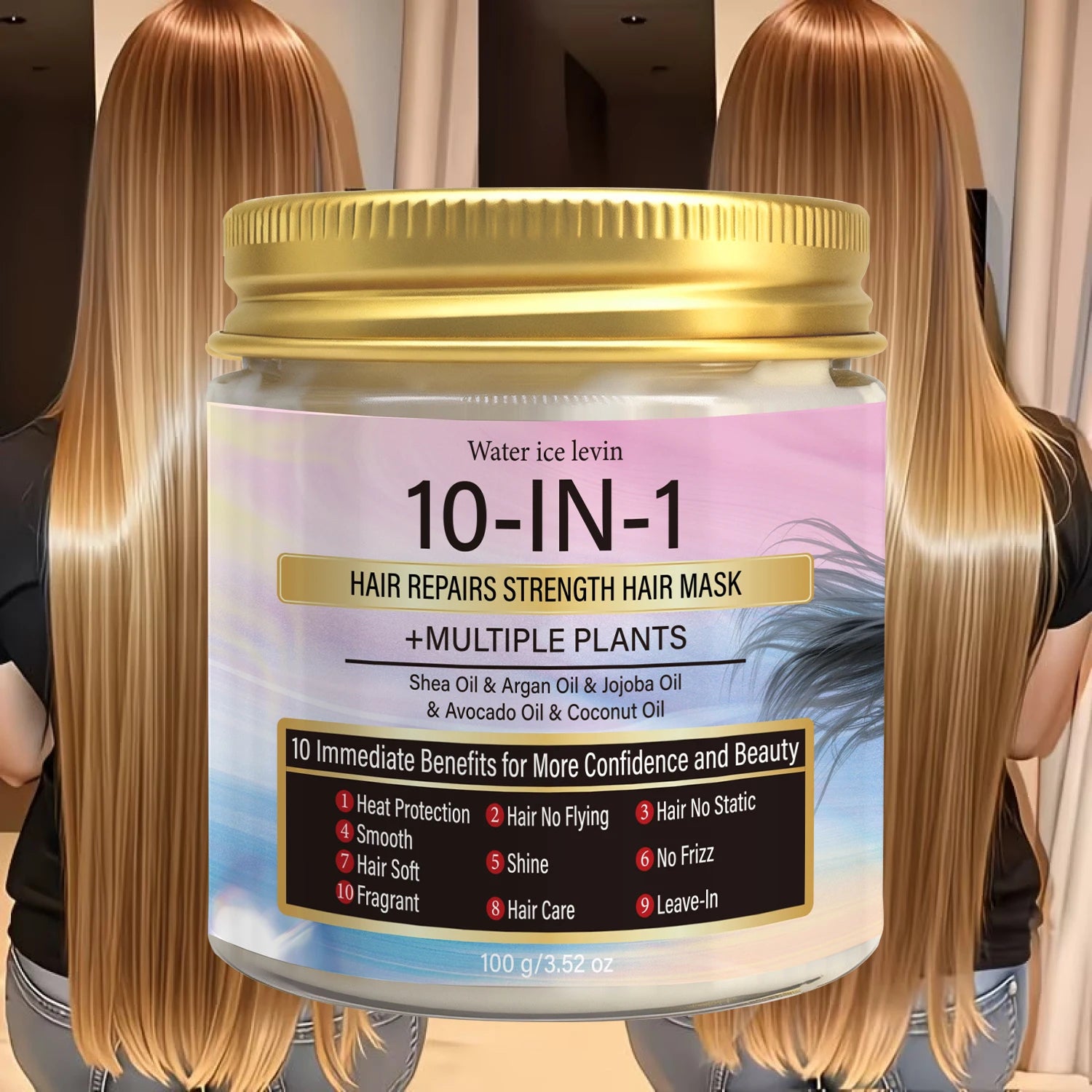 10-in-1 Keratin and Biotin Hair Repair Mask 100g