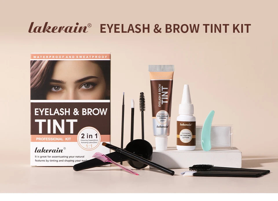 Professional Eyelash and Eyebrow Tinting Kit - 7
