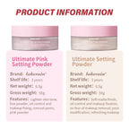 Matte Finishing Loose Setting Powder for Oil Control
