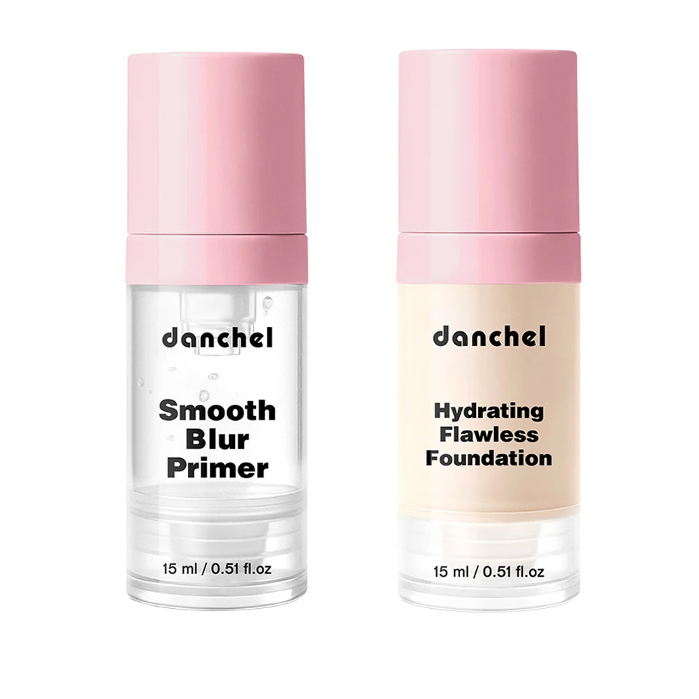 Hydrating Foundation and Pore Smoothing Primer Makeup Set