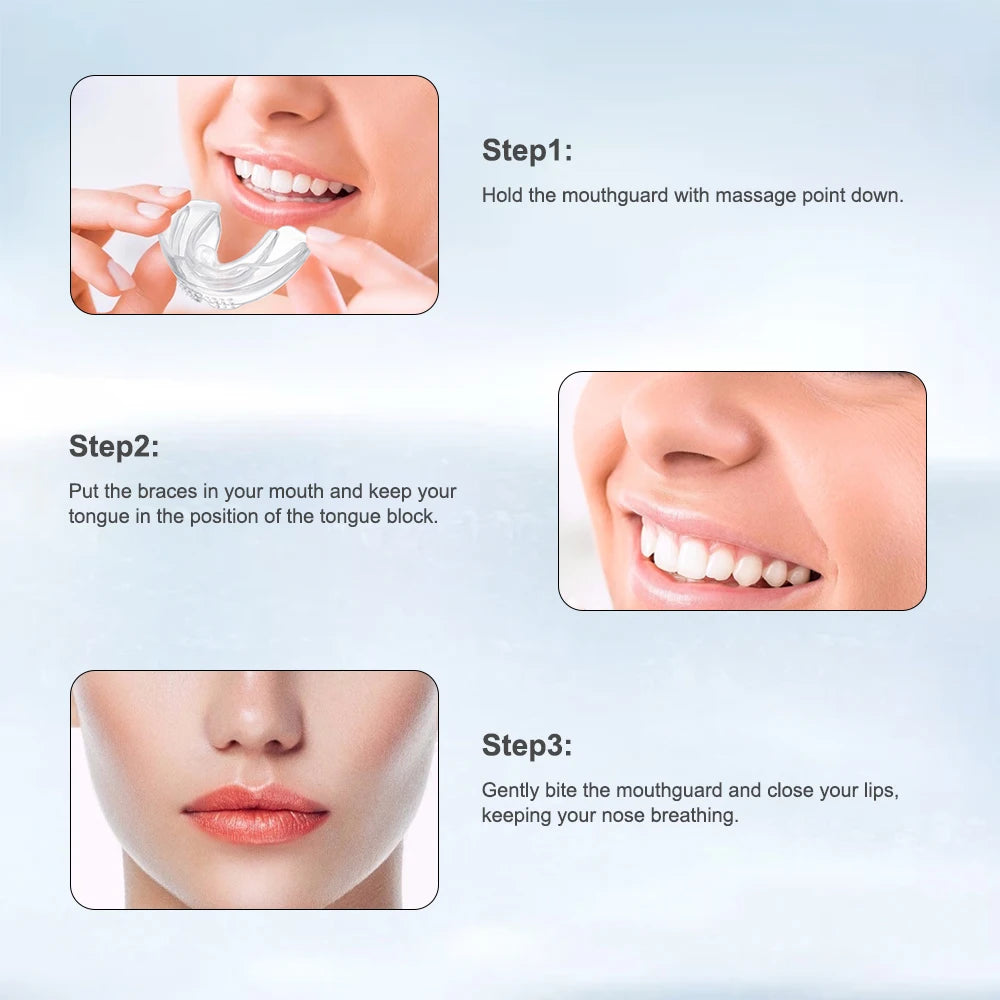 3-Stage Adult Teeth Straightening Alignment Trainer Mouthpiece